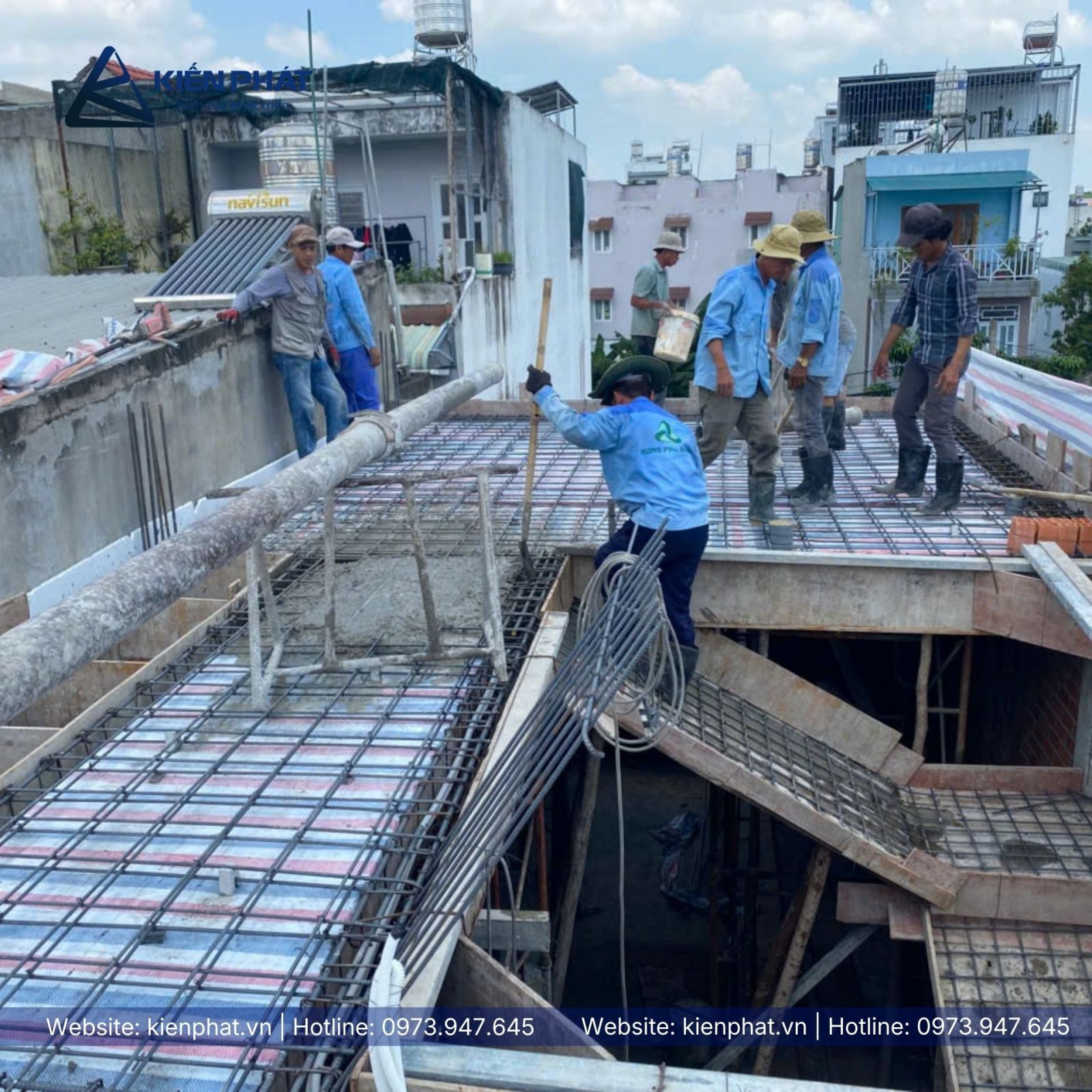 Dự án nhà phố 1 trệt 2 lầu 1 tum tại Quận 12 của chị Hằng