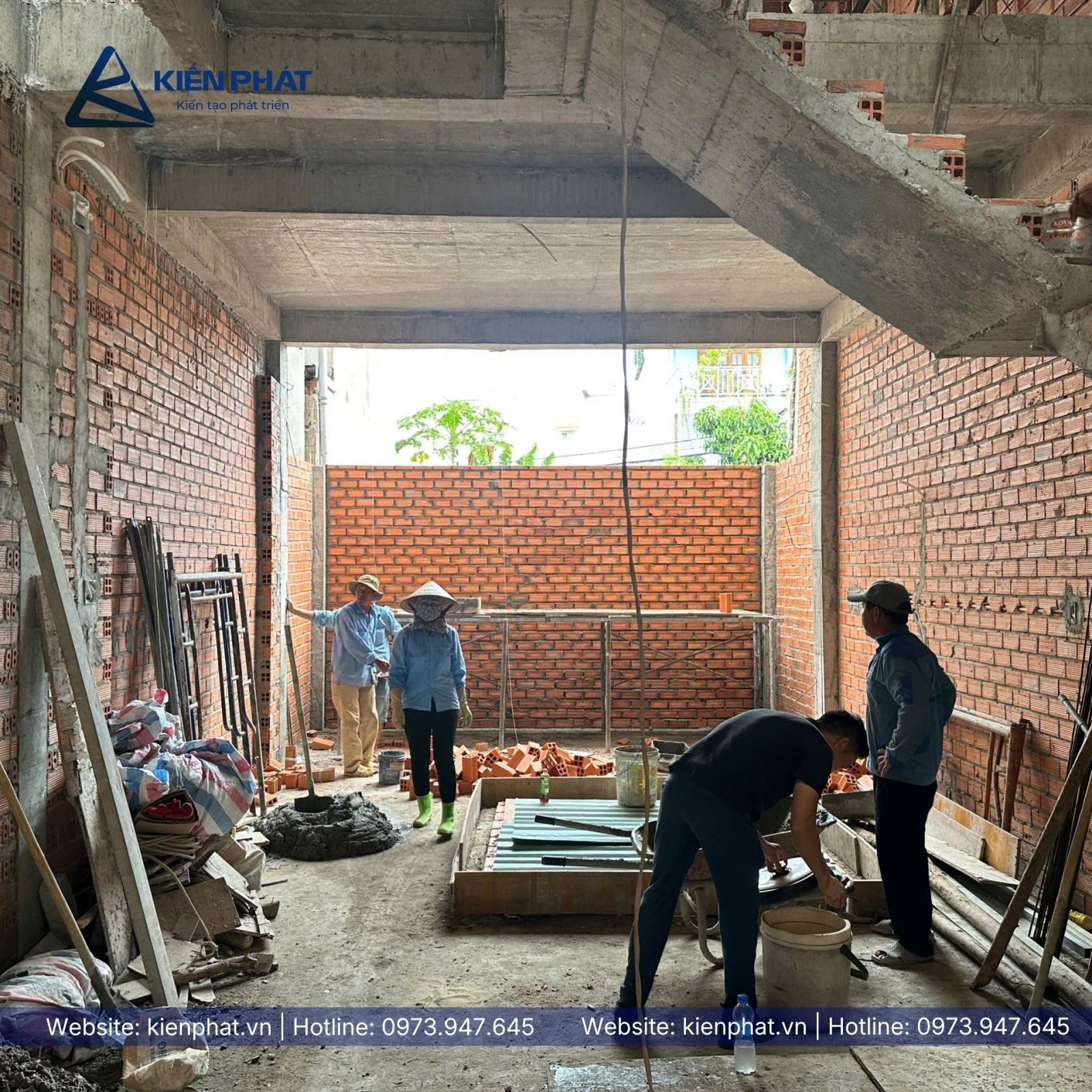  nhà phố 1 trệt 2 lầu 1 tum tại Quận 12 của chị Hằng