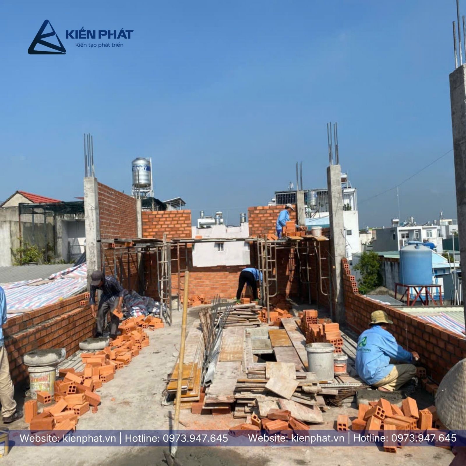 nhà phố 1 trệt 2 lầu 1 tum tại Quận 12 của chị Hằng