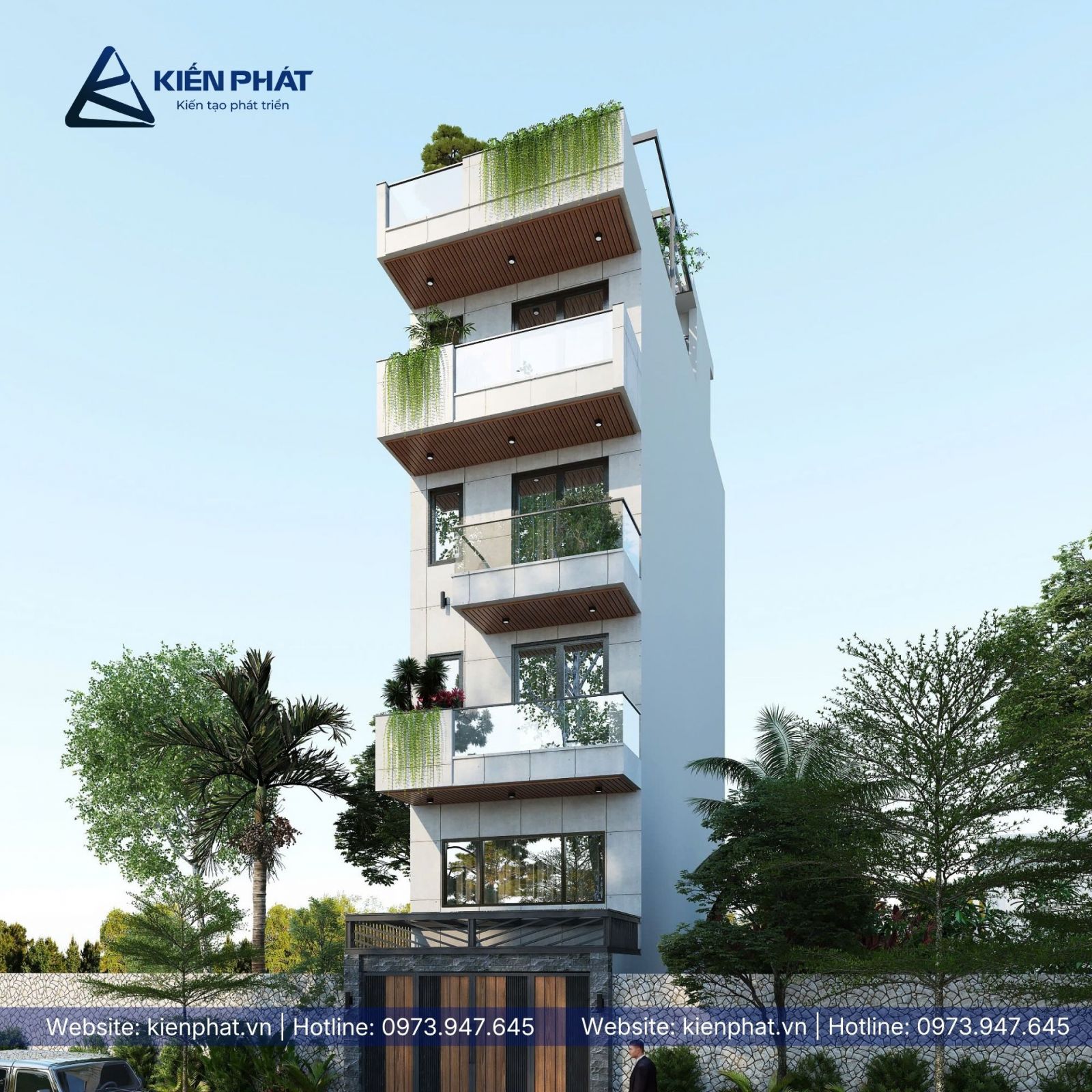 nhà phố 1 trệt 4 lầu của anh La Kỳ Kỳ tại Thủ Đức